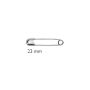 PRYM Sicherheitsnadeln aus Stahl 23 mm silberfarben 085271