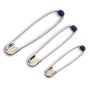 PRYM Sicherheitsnadeln mit Kugelverschluss aus Stahl 34 mm silberfarben 089120