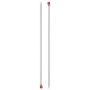 Jackenstricknadeln ALU 40 cm 5,00 mm grau