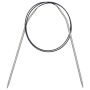 Rundstricknadeln ALU 80 cm 3,00 mm grau