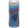 Rundstricknadeln ALU 100 cm 3,50 mm grau