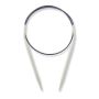 Rundstricknadeln ALU 50 cm 5,00 mm grau