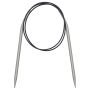 Rundstricknadeln ALU 80 cm 5,00 mm grau