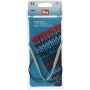 Rundstricknadeln ALU 40 cm 6,50 mm grau