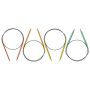 PRYM Rundstricknadel. Set Alu-Farbe. 4,5-7,0/80 211981