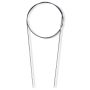 Rundstricknadeln MS 80 cm 2,00 mm silberfarbig