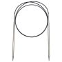 Rundstricknadeln MS 100 cm 4,50 mm silberfarbig