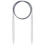 Rundstricknadeln MS 80 cm 7,00 mm silberfarbig