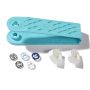 PL Druckknöpfe Jersey Color 8 mm hellblau