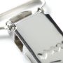 Hosenträger-Clips ST silberfarben 25 mm