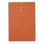 Unterlage 30 x 45 cm cm/inch orange