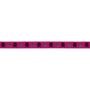 Webband Totenkopf 15 mm fuchsia/schwarz