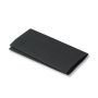 Flickstoff Baumwolle (zum Aufb.) 30x10 cm grau