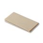 Flickstoff Baumwolle (zum Aufb.) 30x10 cm beige