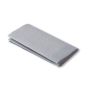 Flickstoff Baumwolle (zum Aufb.) 30x10 cm hellgrau