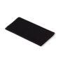 Flickstoff Polyester (zum Aufb.) 30x10 cm schwarz