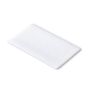 Flickstoff Polyester (zum Aufb.) 30x10 cm weiß