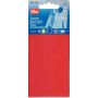 Flickstoff Polyester (zum Aufb.) 12x45cm rot