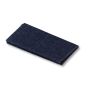 Flickstoff Jeans (zum Aufb.) 12x45 cm dunkelblau