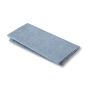 Flickstoff Jeans (zum Aufb.) 12x45 hellblau