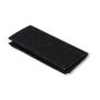 Flickstoff Jeans (zum Aufb.) 12x45 schwarz