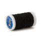 Elastic-Nähfaden 0,5 mm schwarz