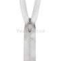 Prym Nahtverdeckter Reißverschluss Kunststoff 4 mm Silbergrau #016 20 cm