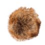 Rico Kunstpelz Pompon Braun 10 CM