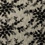Couture-Spitzenstoff mit Wellenrand Schwarz