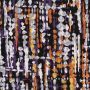 Viskose-Twill-Stoff Paint Splash Lila