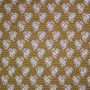 Doubleface-Jacquard mit indischem Buta-Muster Ocker