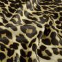 Satin-Velvet Leopard Olivgold