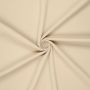 Baumwoll-Scuba-Stoff Sporty Beige