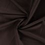 Schwerer Double-Suede-Stretch in Dunkelbraun