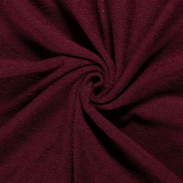 Frotteestoffe Schlingen beidseitig Bordeaux