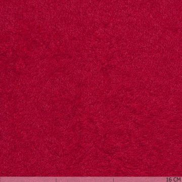 Frottee doppelseitig Rot