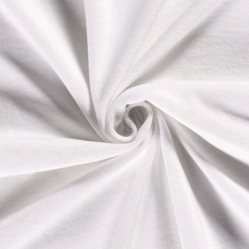 Nicky Velours Weiß #010