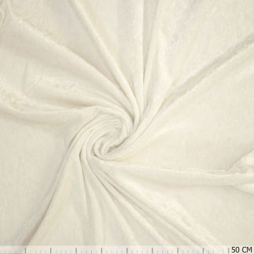 Velours de Panne Off-White