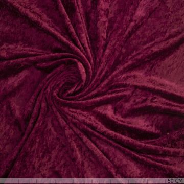 Velours de Panne Bordeaux