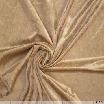 Velours de Panne in Hautfarben