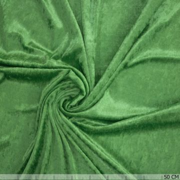 Velours de Panne Grün Scrub Green