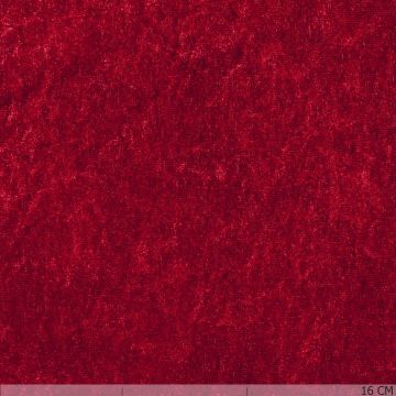 Velours de Panne in Warmrot