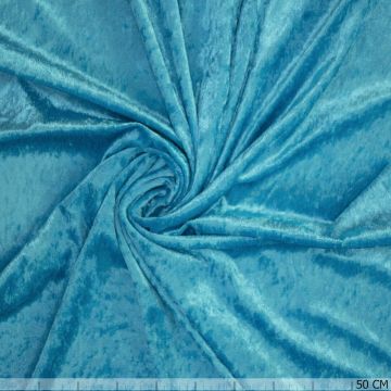 Velours de Panne Aqua