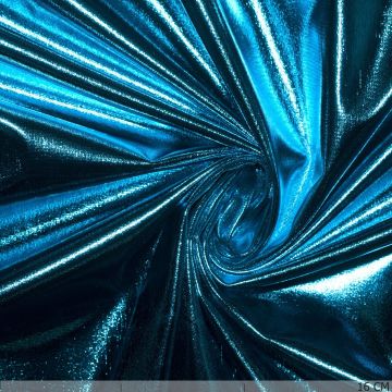 Lamé-Stretch Türkis