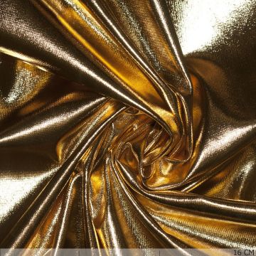 Lamé-Stretch Gold