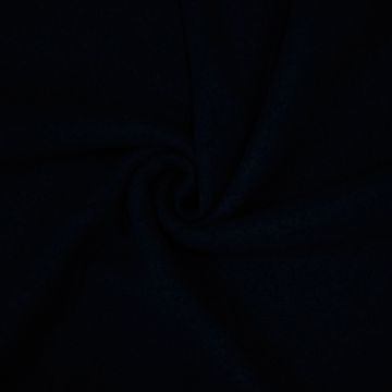 Walkloden Wollfilz Bouclé Marineblau