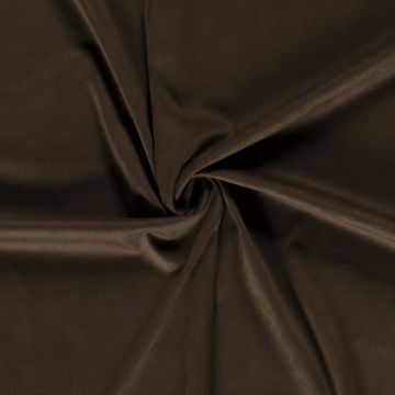 Stretch-Imitat-Suede dunkel Khaki