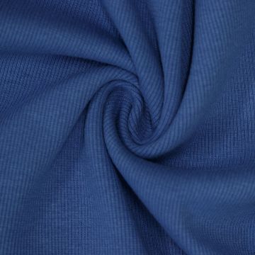 Bündchenstoff RIB Stahlblau