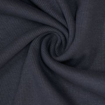Bündchenstoff RIB Grau