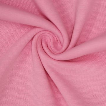 Fein gerippter Bündchenstoff Rosa